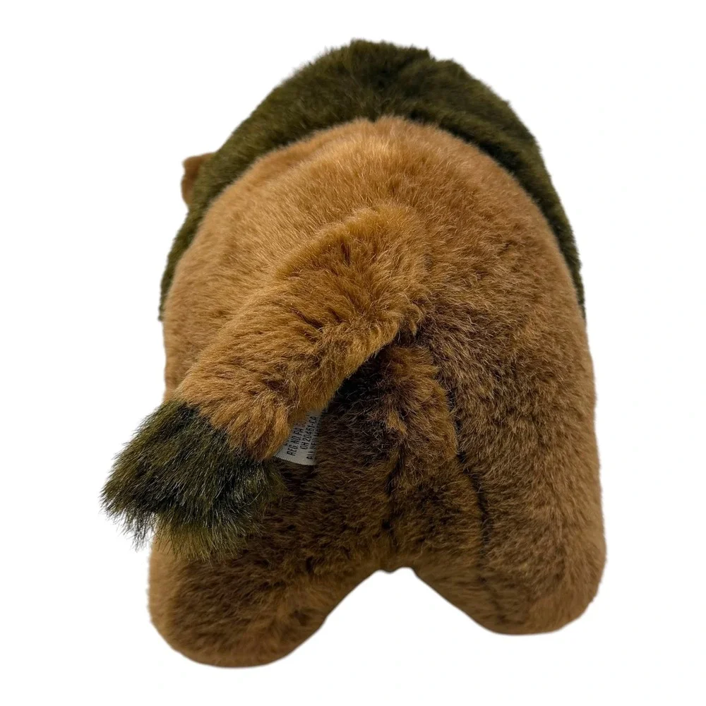 Vintage 1994 Giant Star Yellowstone Park Buffalo Plush Stuffed Animal Bison Tag